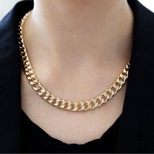 Chunky Chain Necklace - Gold